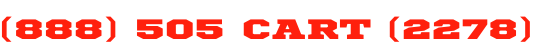 (888) 505 CART (2278))